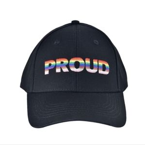 LAST CHANCE! The Phluid Project Proud Baseball Cap - Black